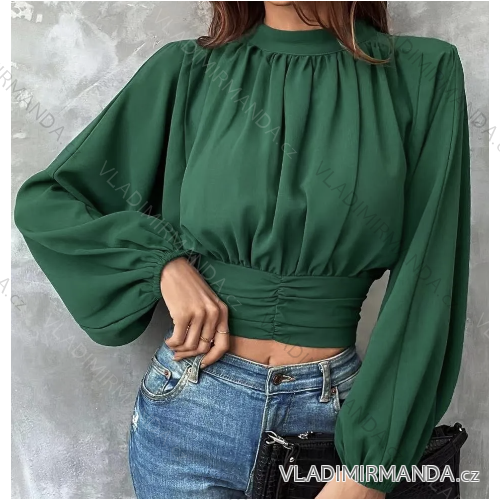 Women's Long Chiffon Short Sleeve Dress (S/M ONE SIZE) ITALIAN FASHION IMWGS231048