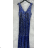 Women's Long Chiffon Short Sleeve Dress (S/M ONE SIZE) ITALIAN FASHION IMWGS231048