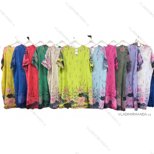 Women's short sleeve tunic (uni xL / 2XL) TURKISH FASHION TM9200691