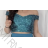 Women's Long Chiffon Short Sleeve Dress (S/M ONE SIZE) ITALIAN FASHION IMWGS231048