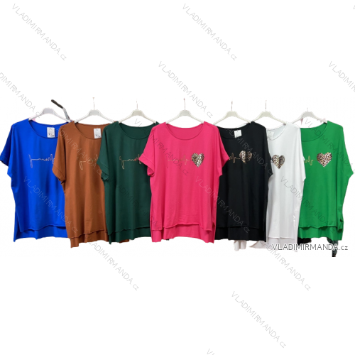 Tunic / blouse long sleeve women's oversized (3XL / 4XL ONE SIZE) ITALIAN FASHION IMWQ2191650