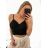 Women's Strappy Top/Croptop (S/M ONE SIZE) ITALIAN FASHION IMPLP2326687065