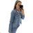 Women's denim jacket (S-2XL) GOURD GD23GD9209-K