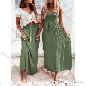 Women's elegant sleeveless summer dress (S / M / L ONE SIZE) ITALIAN FASHION IMD22388