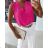 Women's Sleeveless Shirt (S/M ONE SIZE) ITALIAN FASHION IMD23340