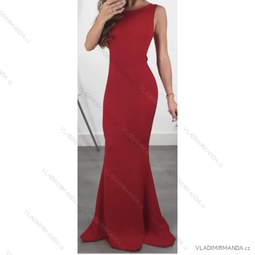 Women's Long Chiffon Short Sleeve Dress (S/M ONE SIZE) ITALIAN FASHION IMWGS231048