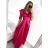Women's Strapless Long Party Dress (S/M ONE SIZE) ITALIAN FASHION IMPBB2323479
