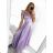 Women's Strapless Long Party Dress (S/M ONE SIZE) ITALIAN FASHION IMPBB2323479