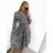 Long Sleeve Summer Dress (UNI S-M) ITALIAN FASHION IMW20E8369 S/M Leopard