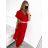 Šaty riflové dlouhé košilové dámské (uni sl) ITALIAN Fashion IM3181746