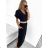 Šaty riflové dlouhé košilové dámské (uni sl) ITALIAN Fashion IM3181746