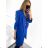 Women's long sleeve jacket (M/L/XL ONE SIZE) ITALIAN FASHION IMC23016 L/XL Royal blue