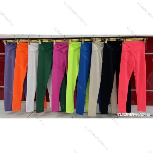 Women's Long Leggings (S/M ONE SIZE) TURKISH FASHION TMF231522