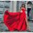 Women's long party dress with straps (S/M ONE SIZE) ITALIAN FASHION IMPLS2327320