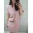 Shirt extended 3/4 long sleeve women's (L/XL/2XL ONE SIZE) ITALIAN FASHION IM423025