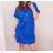 Shirt extended 3/4 long sleeve women's (L/XL/2XL ONE SIZE) ITALIAN FASHION IM423025