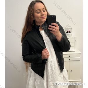 Women's oversized leatherette jacket (3xl-7xl) RESPLENDENT MA523B-5522