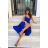 Women's Plus Size (42-46) Long Elegant Party Sleeveless Dress POLISH FASHION PMLBC23265-10 Royal blue 36