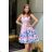 Women's Plus Size (42-46) Long Elegant Party Sleeveless Dress POLISH FASHION PMLBC23265-10 pink 36