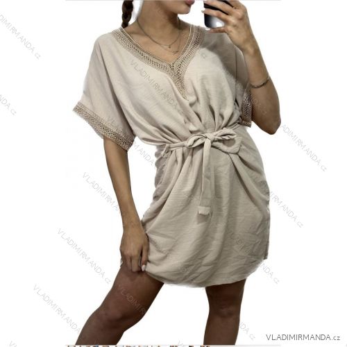 Women's Summer Short Sleeve Dress (S / M ONE SIZE) ITALIAN FASHION IMWB22017
