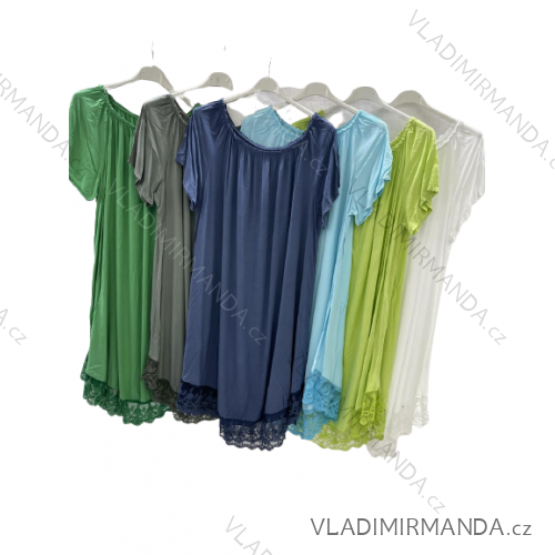 Women's short sleeve tunic (uni xL / 2XL) TURKISH FASHION TM9200691