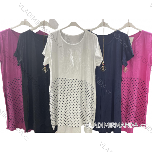 Women's short sleeve tunic (uni xL / 2XL) TURKISH FASHION TM9200691