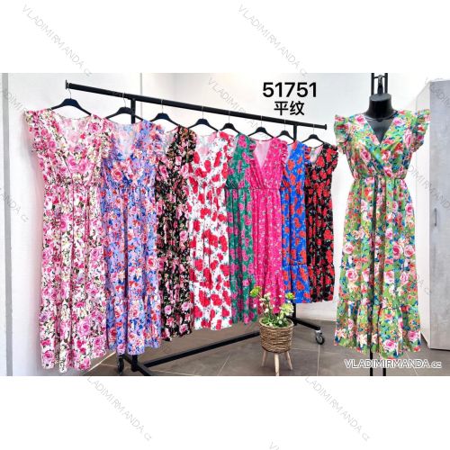 Dress with 3/4-sleeve ladies pocket (uni sl) ITALIAN Fashion IMWD20529