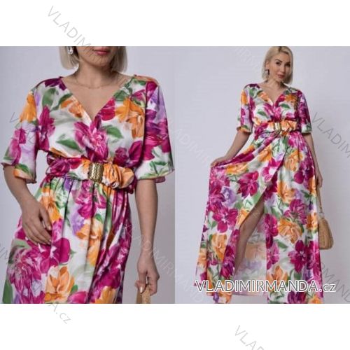 Women's long summer dress (uni s-m) ITALIAN FASHION IMM20119