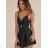 Women's short summer jumpsuit with straps (S/M ONE SIZE) ITALIAN FASHION IMM23M15187