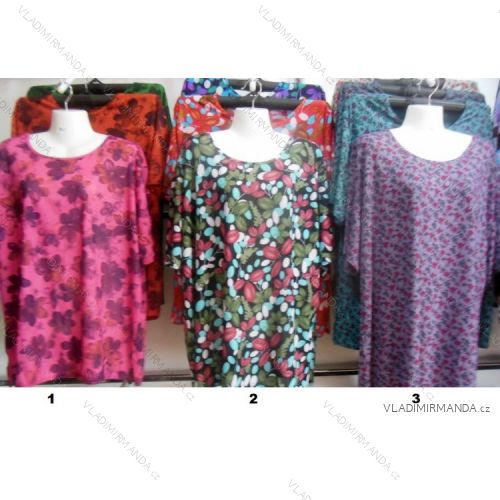 Tunic short sleeve ladies oversized (2xl-4xl) LISHA 817L