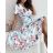 Women's Elegant Summer Short Sleeve Dress (S/M ONE SIZE) ITALIAN FASHION IMWGB231607