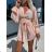 Women's Summer Short Skirt and Long Sleeve Top Set (S/M ONE SIZE) ITALIAN FASHION IMWGB231733