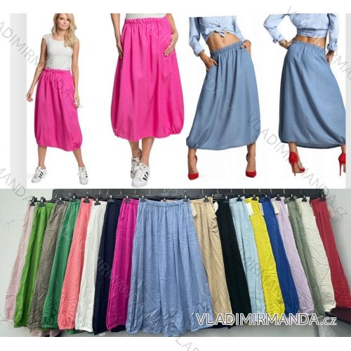 Women's long skirt (S/M ONE SIZE) ITALIAN FASHION IMWBB231653