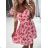 Women's Sleeveless Summer Dress (S / M ONE SIZE) ITALIAN FASHION IMWC222493