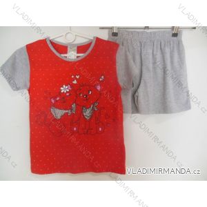 Pajamas Short Kids and Puppy Girls (110-146) IRISH FLOWER 35-284C
