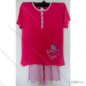 Pajamas 3/4 Short Ladies (m-2xl) IRIS FLOWER 25-665
