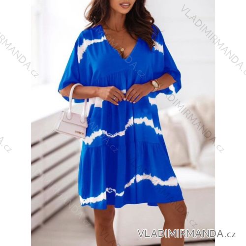 Dress oversize short sleeve womens (UNI S-L) ITALIAN FASHION IMD20187