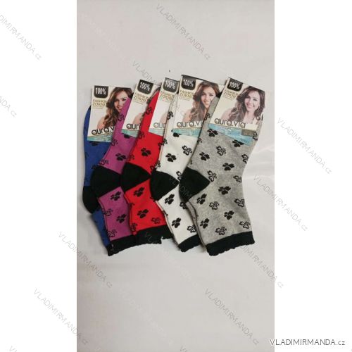 Women's thin socks (38-41) AURA.VIA NZ077