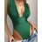 Women's Sleeveless Bodysuit (S/M ONE SIZE) ITALIAN FASHION IMPCF2322643