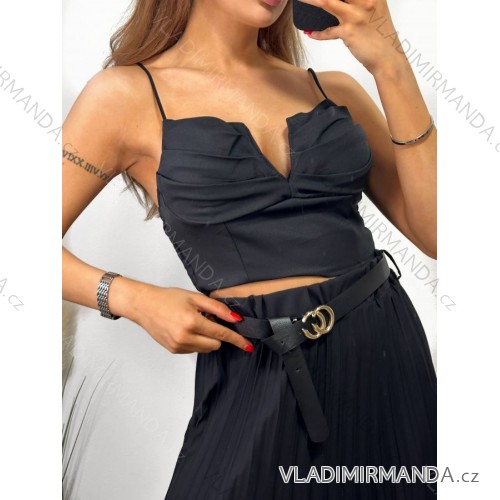 Women's summer strap top (S/M ONE SIZE) ITALIAN FASHION IMM23M23865