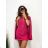 Women's Long Sleeve Elegant Belted Overalls/Dress (S/M ONE SIZE) ITALIAN FASHION IMM23m27030