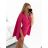 Women's Long Sleeve Elegant Belted Overalls/Dress (S/M ONE SIZE) ITALIAN FASHION IMM23m27030