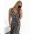 Ladies Summer Skirt (uni sl) ITALIAN Fashion IMC18745 S/M black