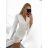 Women's Elegant Mini Long Sleeve Dress (S/M ONE SIZE) ITALIAN FASHION IMPBB2323553
