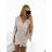 Women's Elegant Mini Long Sleeve Dress (S/M ONE SIZE) ITALIAN FASHION IMPBB2323553