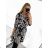 Women's Elegant Belt Long Sleeve Shirt Dress (S/M/L ONE SIZE) ITALIAN FASHION IMWCC231503