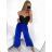 Women's Summer Long Pants (S/M/L ONE SIZE) ITALIAN FASHION IM3237183
