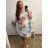 Women's Elegant Glitter Long Sleeve Dress (S/M/L/XL ONE SIZE) ITALIAN FASHION IMBM22010