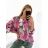 Oversized sweater thin with print long sleeve women's plus size (L/XL/2XL ONE SIZE) ITALIAN FASHION IMB23GATTO