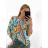 Oversized sweater thin with print long sleeve women's plus size (L/XL/2XL ONE SIZE) ITALIAN FASHION IMB23CAT